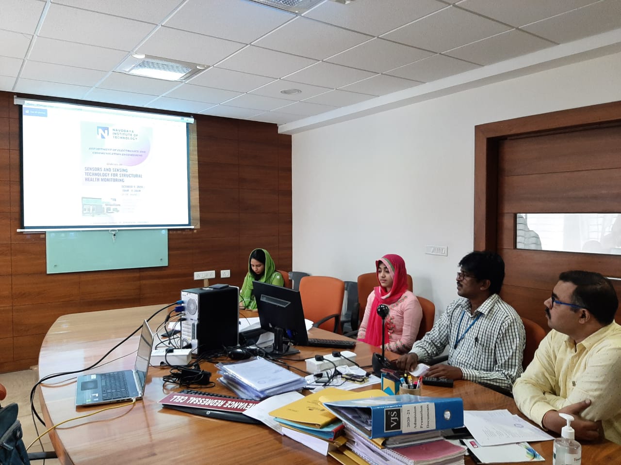 webinar on “Sensors and Sensing Technology for Structural Health Monitoring”