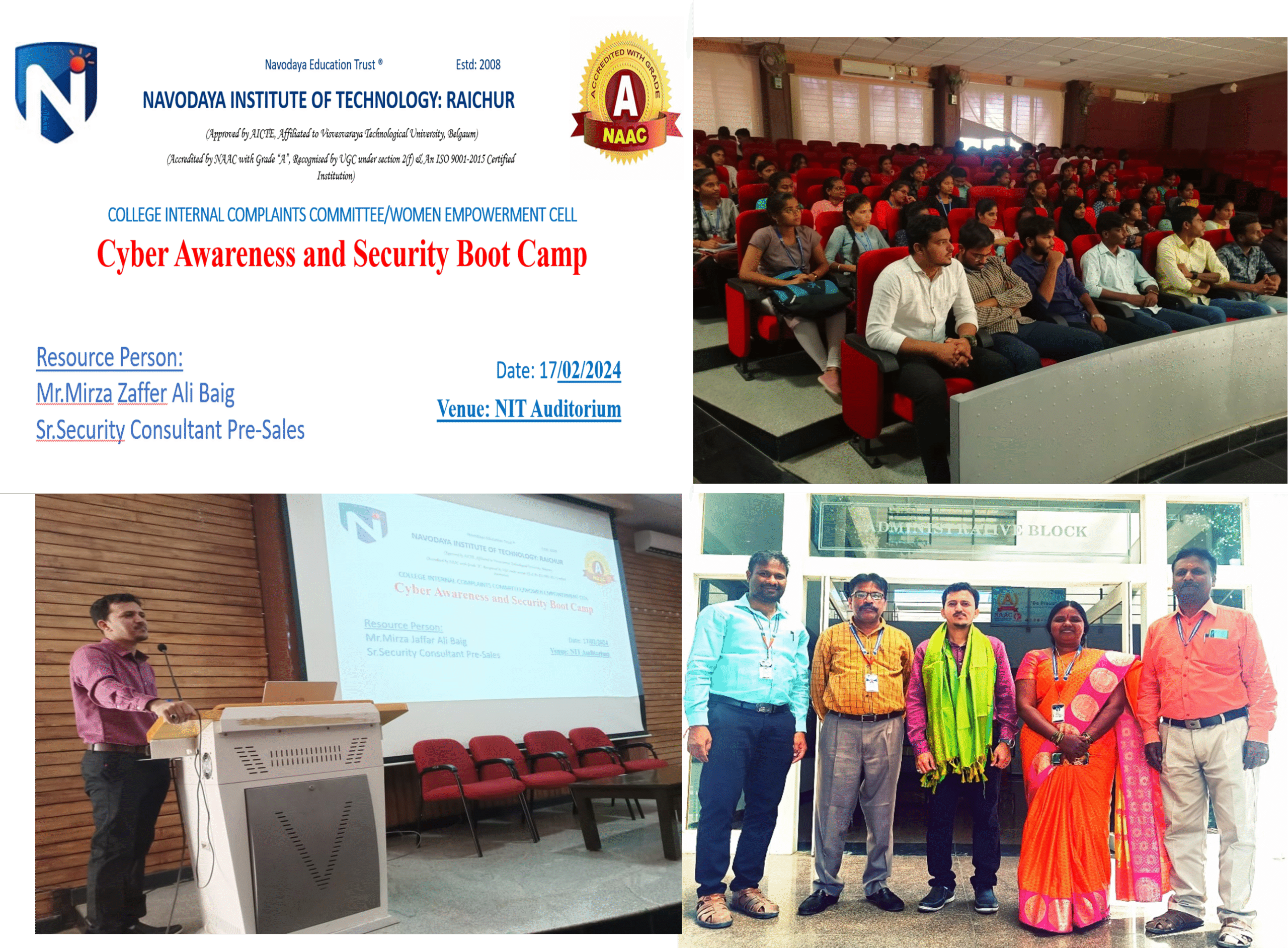 Cyber Awareness and Security Bootcamp on 17th February 2024